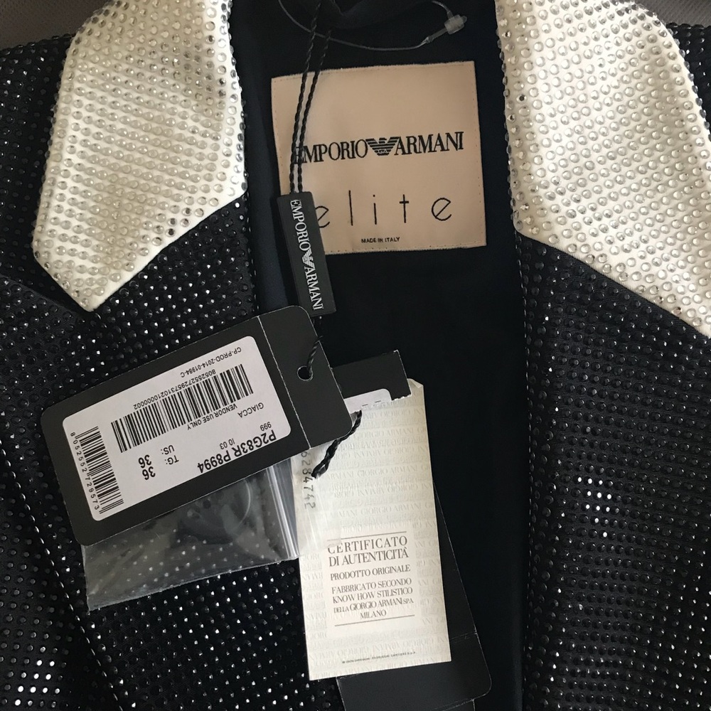Emporio Armani Swarovski blazer - Picture 5 of 8